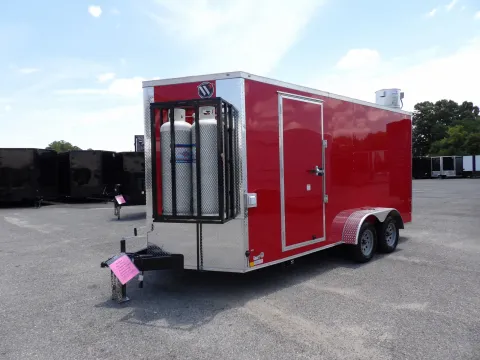 Photos of 2025 Diamond Cargo 7X16 Con Custom for sale in Cochran, GA at WOW Cargo Trailers
