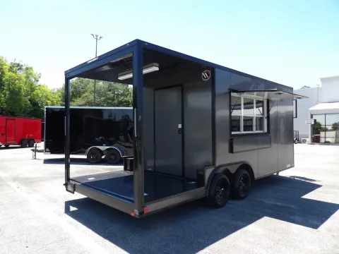Another view of 2026 Diamond Cargo 8.5X20 BBQ Special for sale in Cochran, GA at WOW Cargo Trailers