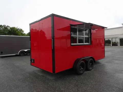 Another view of 2026 Diamond Cargo 7X16 Enclosed for sale in Cochran, GA at WOW Cargo Trailers