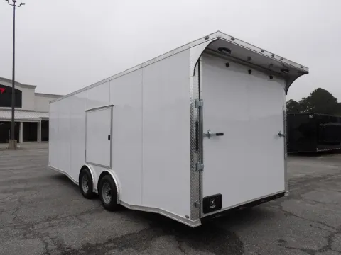 Another view of 2026 Steel Pines Cargo NH-SP-Bennett for sale in Cochran, GA at WOW Cargo Trailers
