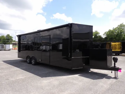 Another view of 2026 Steel Pines Cargo 8.5X24 Custom Race for sale in Cochran, GA at WOW Cargo Trailers