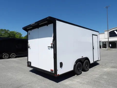 More photos of 2026 Hook & Line Cargo 8.5X16 TA Custom at WOW Cargo Trailers, GA