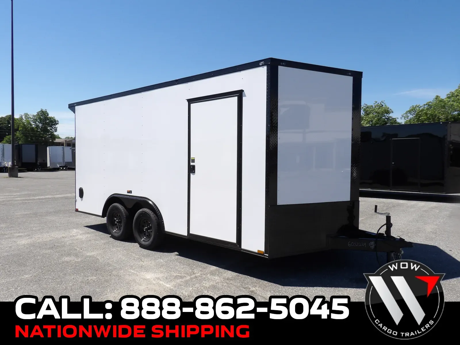 Black 2026 Hook & Line Cargo 8.5X16 TA Custom for sale in Cochran, GA