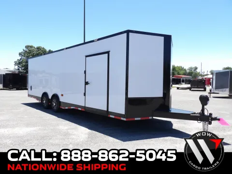 Black 2026 Steel Pines Cargo 8.5X28 Custom Race for sale in Cochran, GA