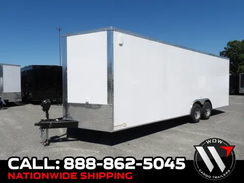 White 2026 Hook & Line Cargo 8.5x24TA for sale in Cochran, GA