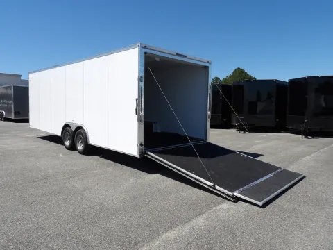 Another view of 2026 Hook & Line Cargo 8.5x24TA for sale in Cochran, GA at WOW Cargo Trailers