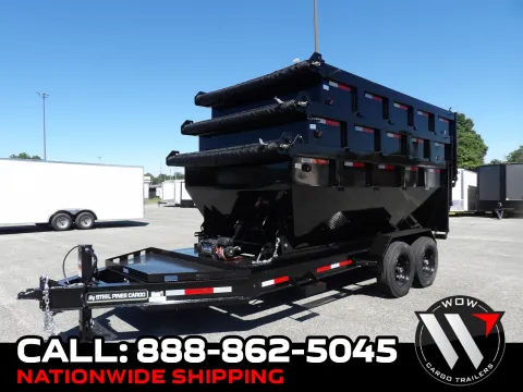 Black 2026 Steel Pines Cargo 14' Roll Off Bin for sale in Cochran, GA
