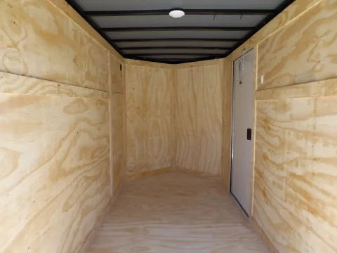Another view of 2026 Hook & Line Cargo 5X10 for sale in Cochran, GA at WOW Cargo Trailers