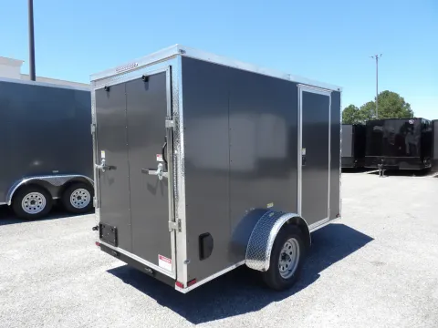 Photos of 2026 Hook & Line Cargo 5X10 for sale in Cochran, GA at WOW Cargo Trailers