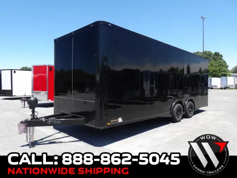 Black 2026 Hook & Line Cargo 8.5X24 Race Ready for sale in Cochran, GA