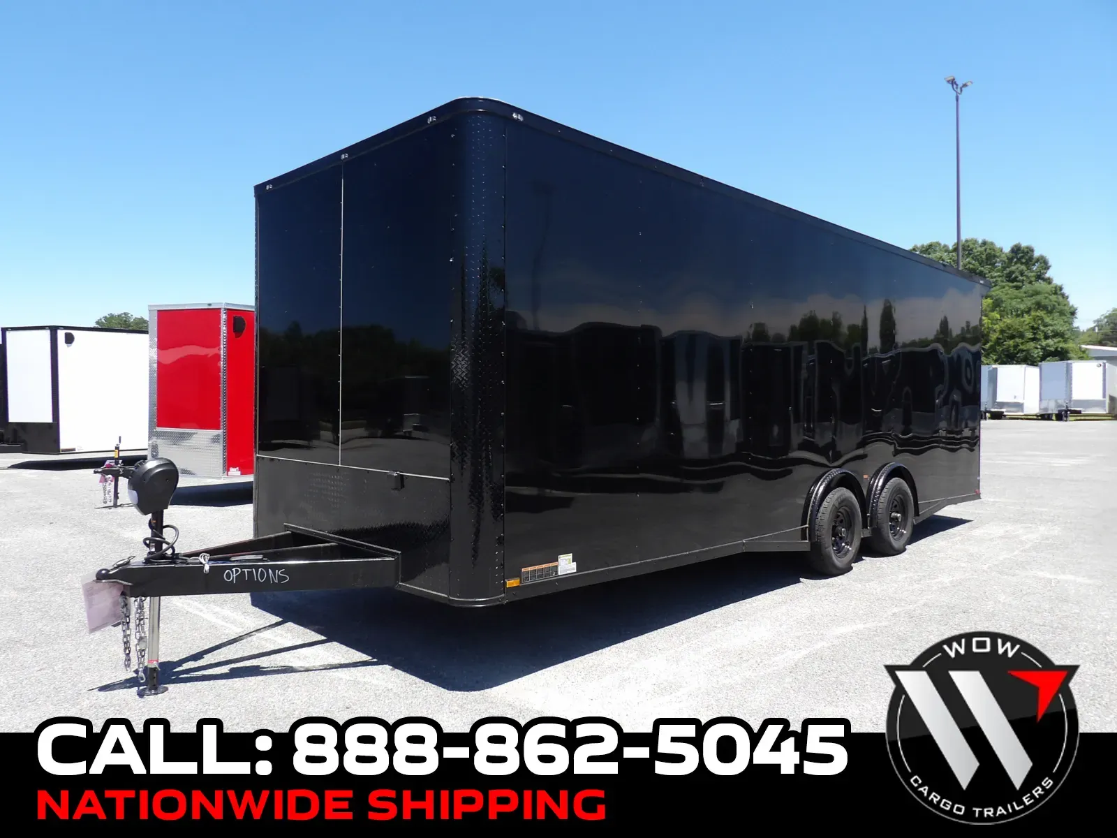 Black 2026 Hook & Line Cargo 8.5X24 Race Ready for sale in Cochran, GA