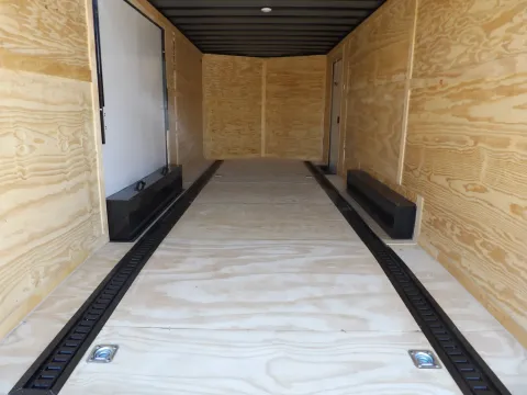 Another view of 2026 Hook & Line Cargo 8.5x22 for sale in Cochran, GA at WOW Cargo Trailers