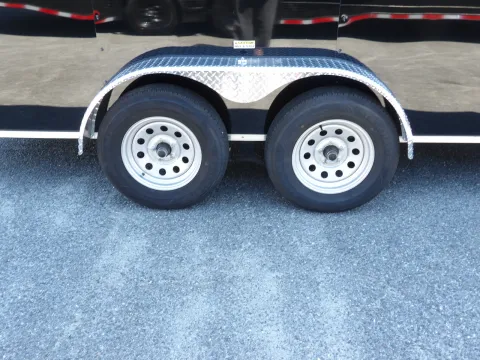 Another view of 2026 Seed Cargo 7X16 TA Custom for sale in Cochran, GA at WOW Cargo Trailers