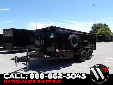 Black 2025 Steel Pines Cargo 7x16x4 7K for sale in Cochran, GA