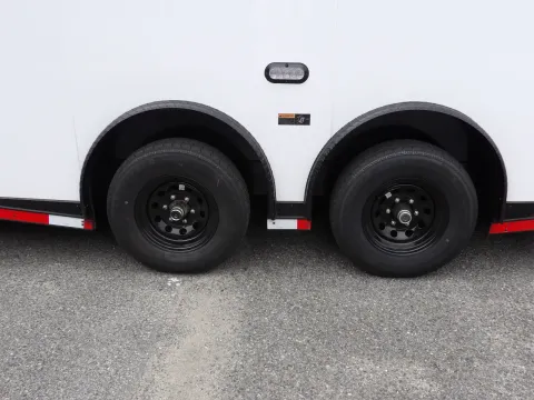 Photos of 2026 Hook & Line Cargo 8.5X28 Custom Race for sale in Cochran, GA at WOW Cargo Trailers