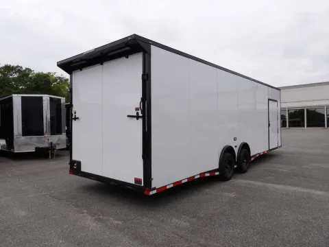 Another view of 2026 Hook & Line Cargo 8.5X28 Custom Race for sale in Cochran, GA at WOW Cargo Trailers