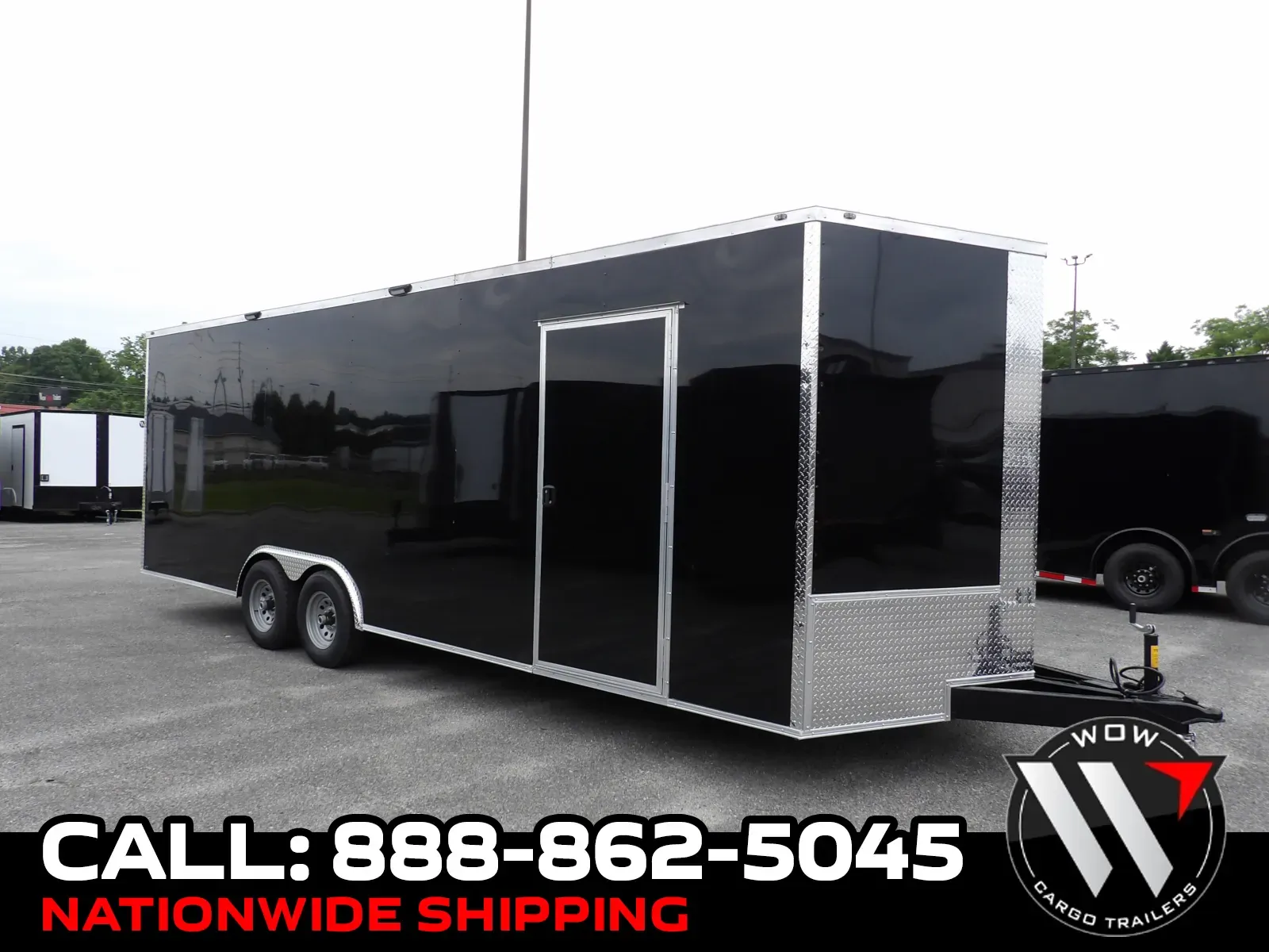 Black 2026 Steel Pines Cargo 8.5X24 TA Custom for sale in Cochran, GA