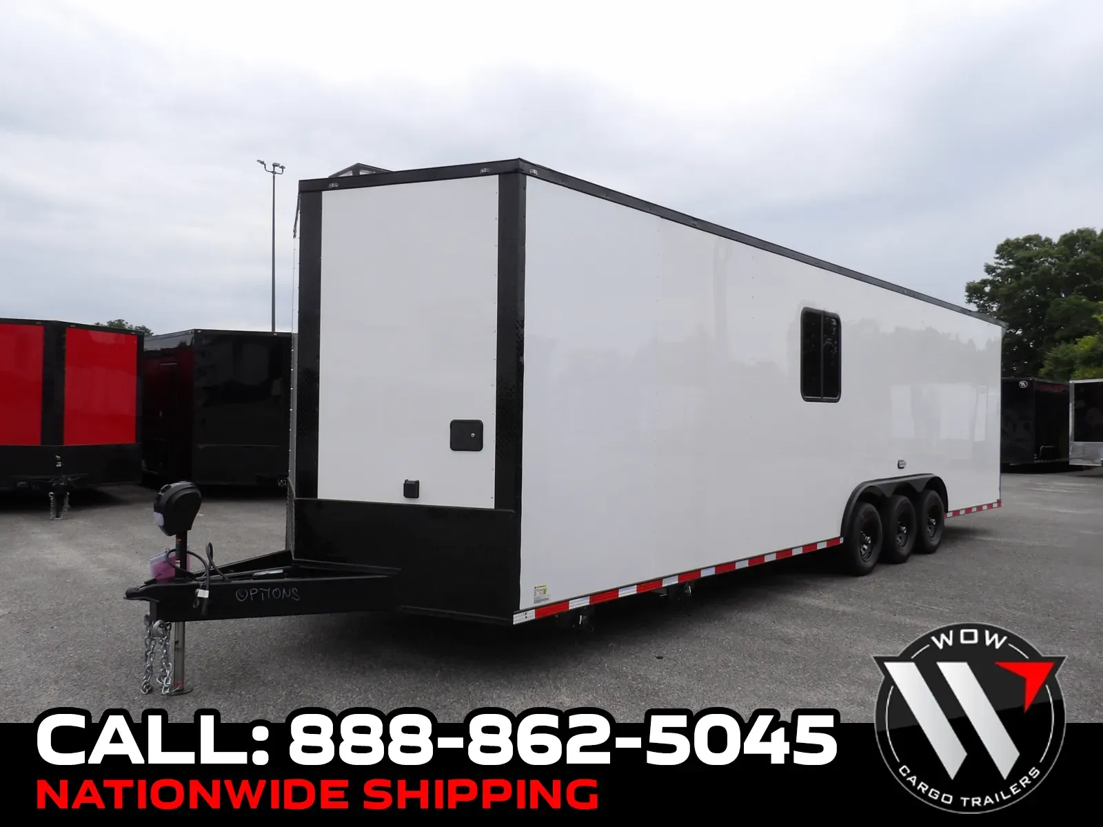Black 2026 Hook & Line Cargo 8.5X30 Custom Race for sale in Cochran, GA