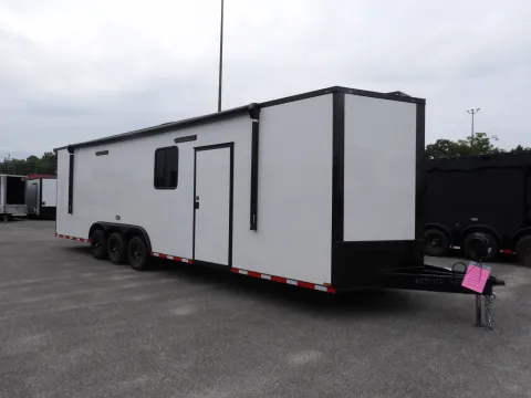 Photos of 2026 Hook & Line Cargo 8.5X30 Custom Race for sale in Cochran, GA at WOW Cargo Trailers