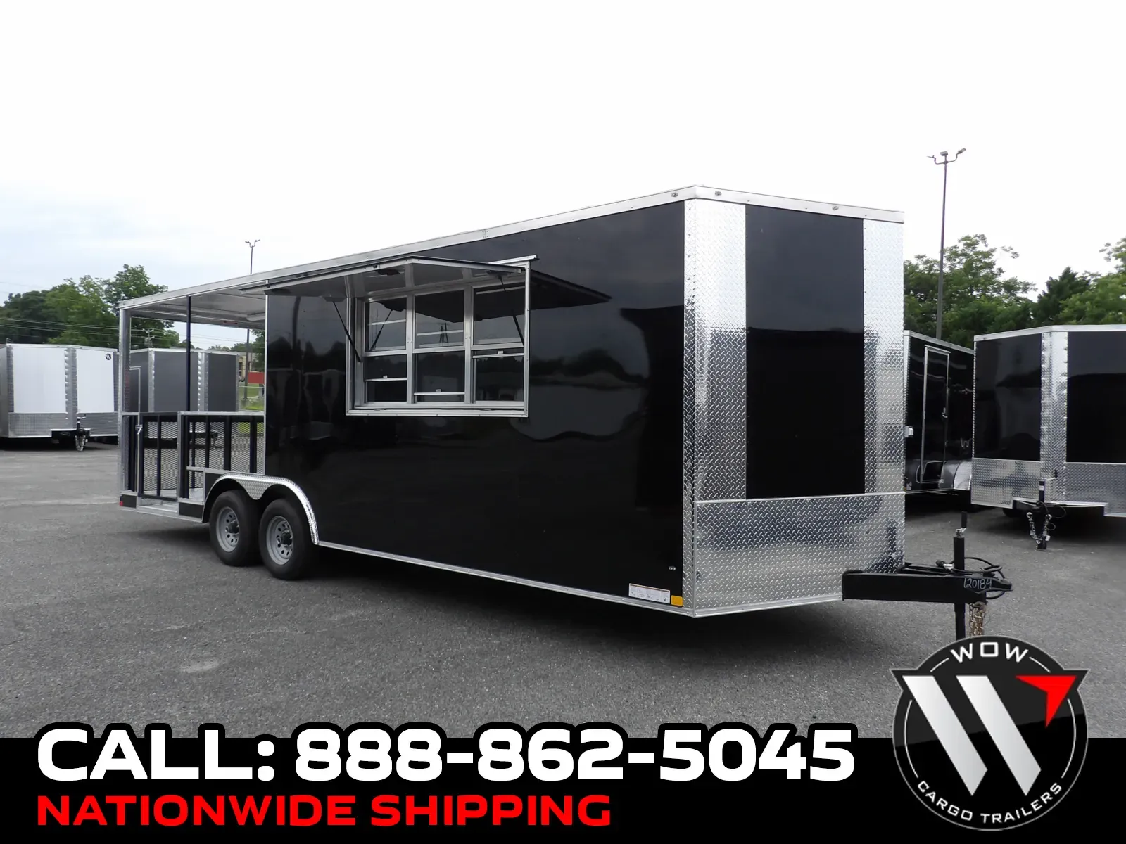 Black 2026 Diamond Cargo 8.5X24 BBQ Custom for sale in Cochran, GA