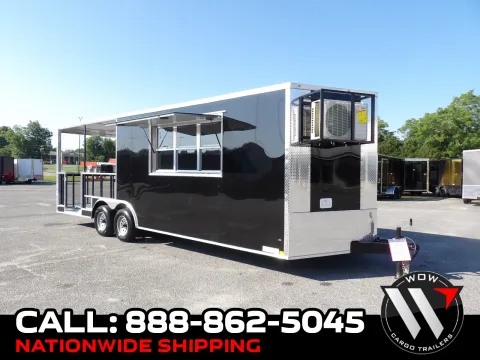 Black 2026 Diamond Cargo 8.5X24 BBQ Custom for sale in Cochran, GA
