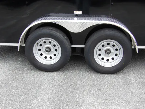 Another view of 2026 Seed Cargo 7X16 TA Custom for sale in Cochran, GA at WOW Cargo Trailers