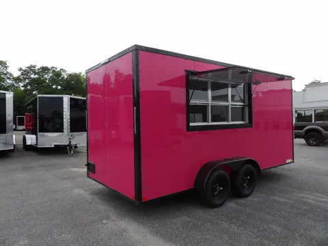 Another view of 2026 Diamond Cargo 7X16 Con Custom for sale in Cochran, GA at WOW Cargo Trailers