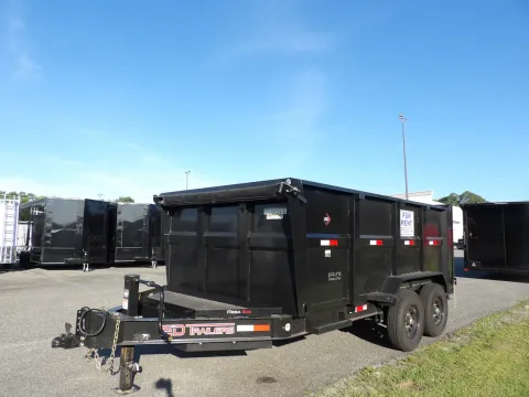 Photos of 2025 ED Trailers 7X14X4 Dump 7K for sale in Cochran, GA at WOW Cargo Trailers