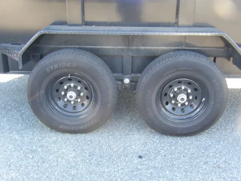 Another view of 2025 ED Trailers 7X14X4 Dump 7K for sale in Cochran, GA at WOW Cargo Trailers