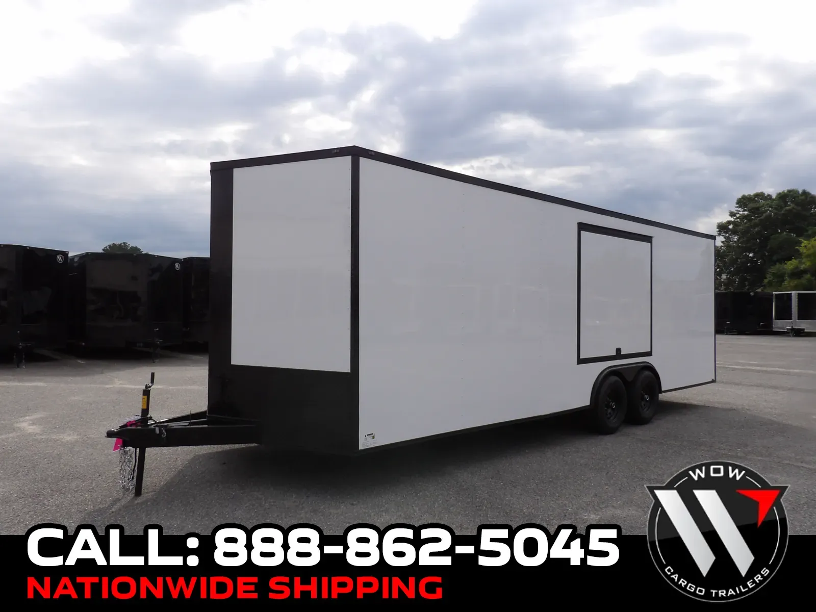 Black 2026 Steel Pines Cargo 8.5X24 TA Custom for sale in Cochran, GA
