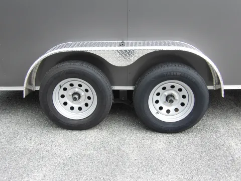Another view of 2026 Steel Pines Cargo 7X14 TA Custom for sale in Cochran, GA at WOW Cargo Trailers