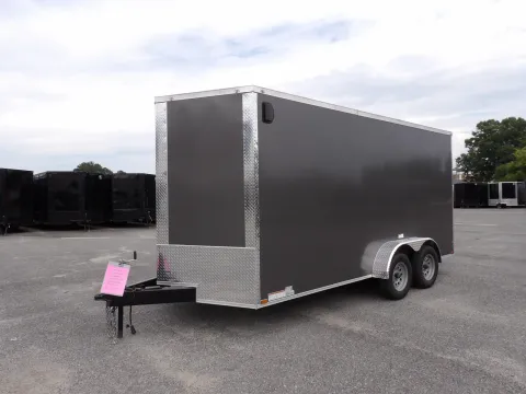 Another view of 2026 Hook & Line Cargo 7X16 TA Custom for sale in Cochran, GA at WOW Cargo Trailers