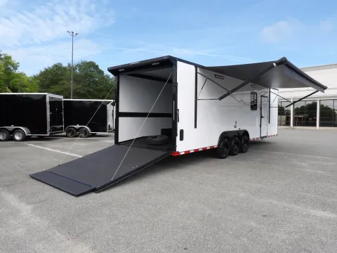 Photos of 2026 Hook & Line Cargo 8.5X30 Custom Race for sale in Cochran, GA at WOW Cargo Trailers