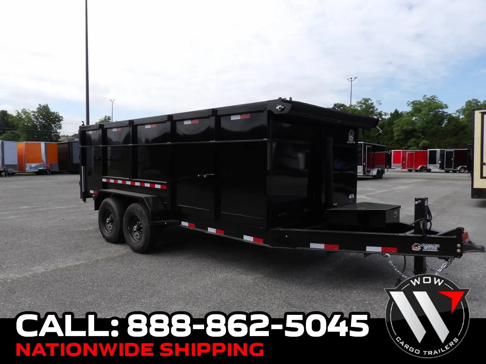 Black 2026 Panther Cargo 7x16x4 for sale in Cochran, GA