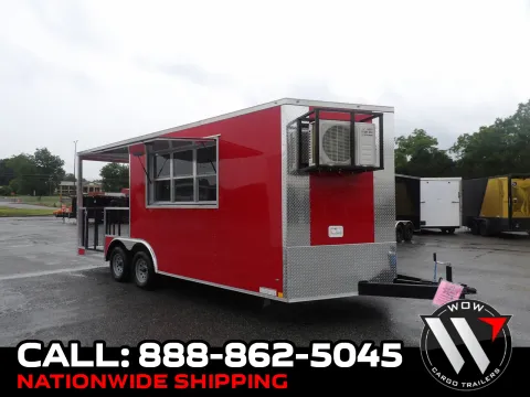 Red 2026 Diamond Cargo 8.5X20 BBQ Custom for sale in Cochran, GA