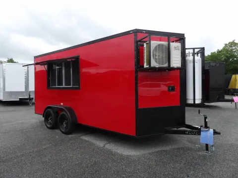 Photos of 2026 Maximum Cargo 7X16 Con Custom for sale in Cochran, GA at WOW Cargo Trailers
