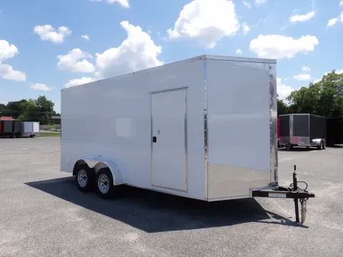 Photos of 2026 Seed Cargo 7x16 TA for sale in Cochran, GA at WOW Cargo Trailers