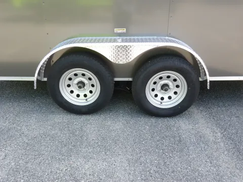 Another view of 2026 Seed Cargo 7X16 TA Custom for sale in Cochran, GA at WOW Cargo Trailers
