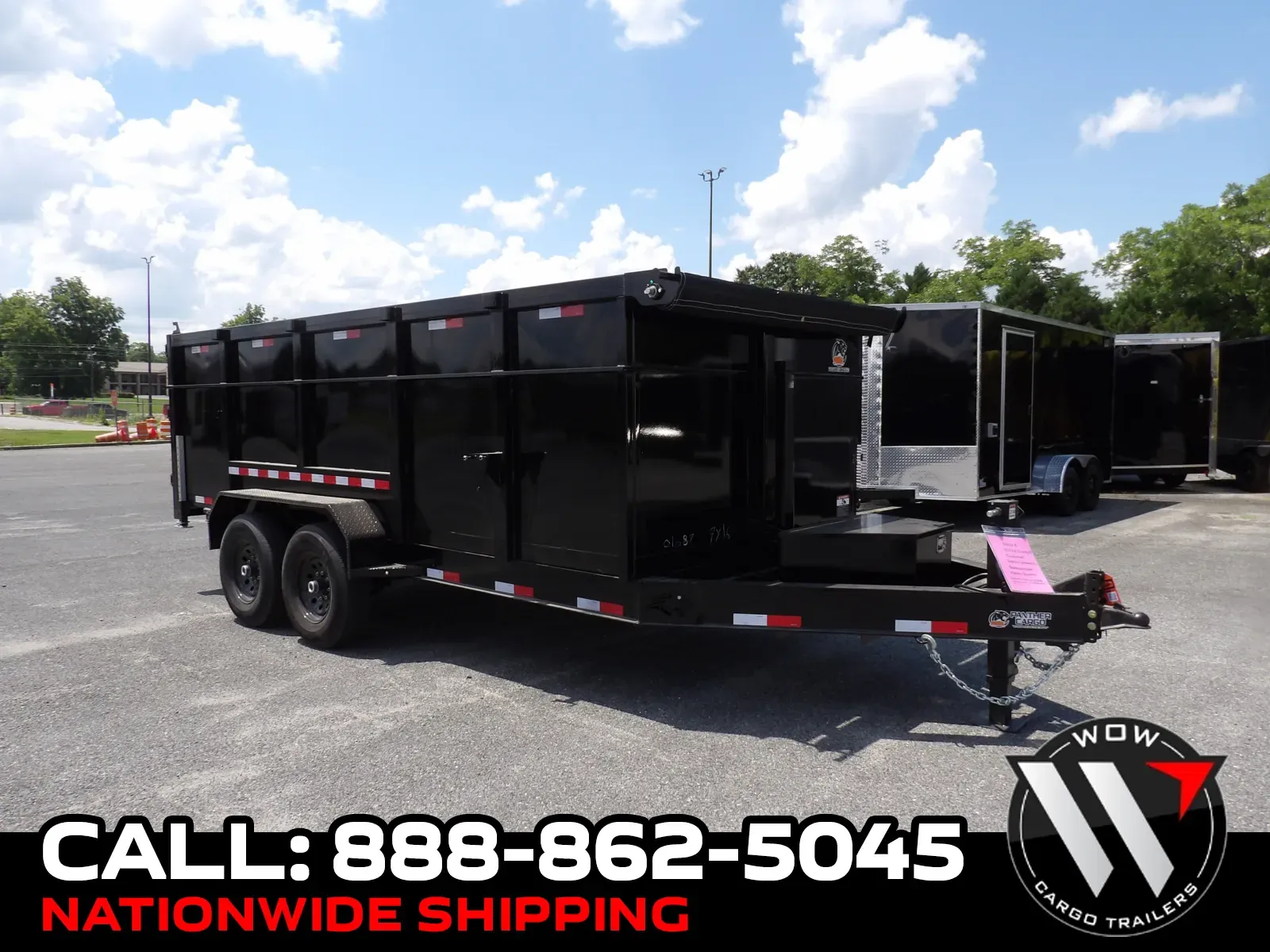 Black 2026 Panther Cargo 7X16X4 for sale in Cochran, GA