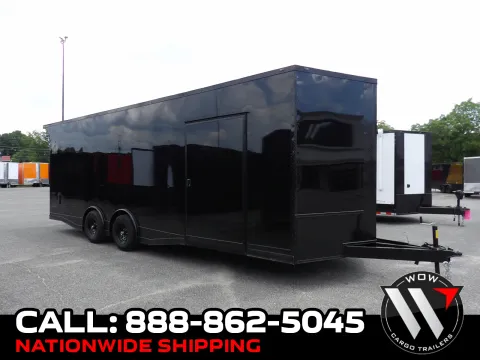 Black 2026 Steel Pines Cargo 8.5X24 Custom Race for sale in Cochran, GA