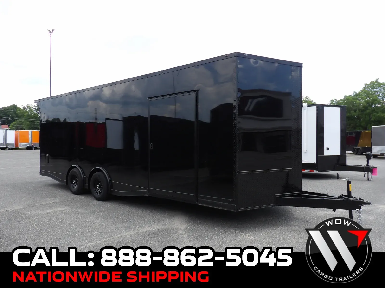 Black 2026 Steel Pines Cargo 8.5X24 Custom Race for sale in Cochran, GA