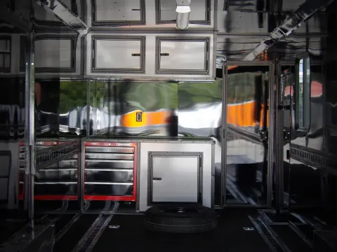 More photos of 2026 Hook & Line Cargo 8.5X32 Custom Race at WOW Cargo Trailers, GA