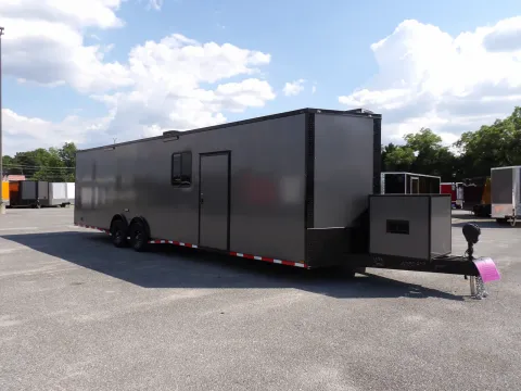 More photos of 2026 Hook & Line Cargo 8.5X32 Custom Race at WOW Cargo Trailers, GA