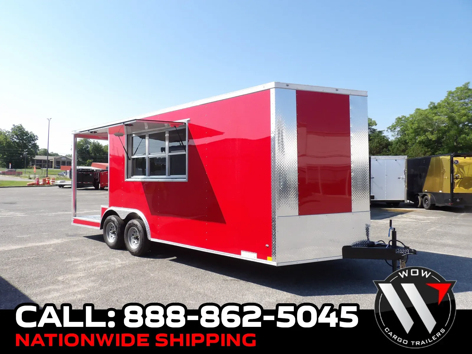 Red 2026 Diamond Cargo 8.5X20 BBQ Custom for sale in Cochran, GA