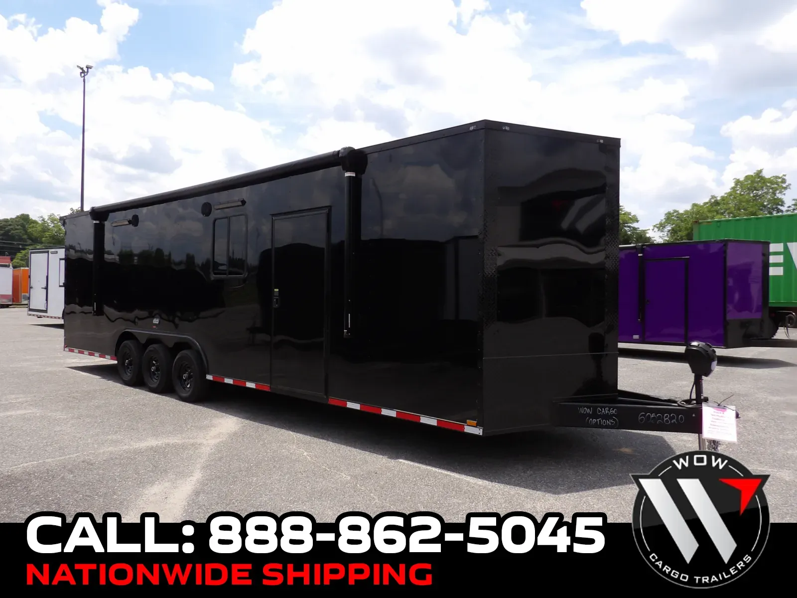 Black 2026 Hook & Line Cargo 8.5X30 Custom Race for sale in Cochran, GA