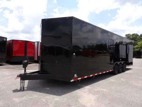 Another view of 2026 Hook & Line Cargo 8.5X30 Custom Race for sale in Cochran, GA at WOW Cargo Trailers