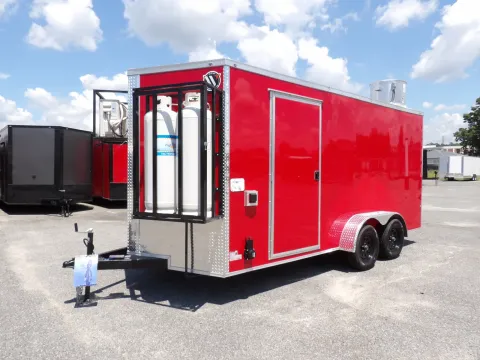 Another view of 2026 Maximum Cargo 7X16 Con Custom for sale in Cochran, GA at WOW Cargo Trailers