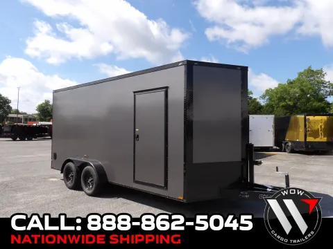 Black 2026 Hook & Line Cargo 7X16 TA Custom for sale in Cochran, GA