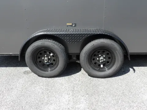 More photos of 2026 Hook & Line Cargo 7X16 TA Custom at WOW Cargo Trailers, GA
