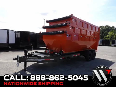 Orange 2026 Steel Pines Cargo 16' Roll Off Bin for sale in Cochran, GA